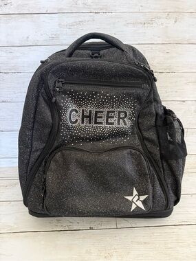 Rebel Athletic Full Size Black Glitter Dream Bag